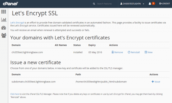 lets-encrypt-cpanel